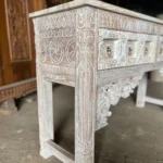 console table carved vintage