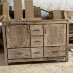 Vintagecarveddoorsideboard-buffetcarveddoorwithrustic