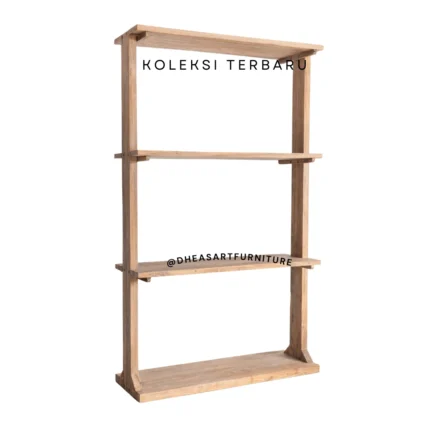 Shelves Wooden - Rak Buku Minimalis